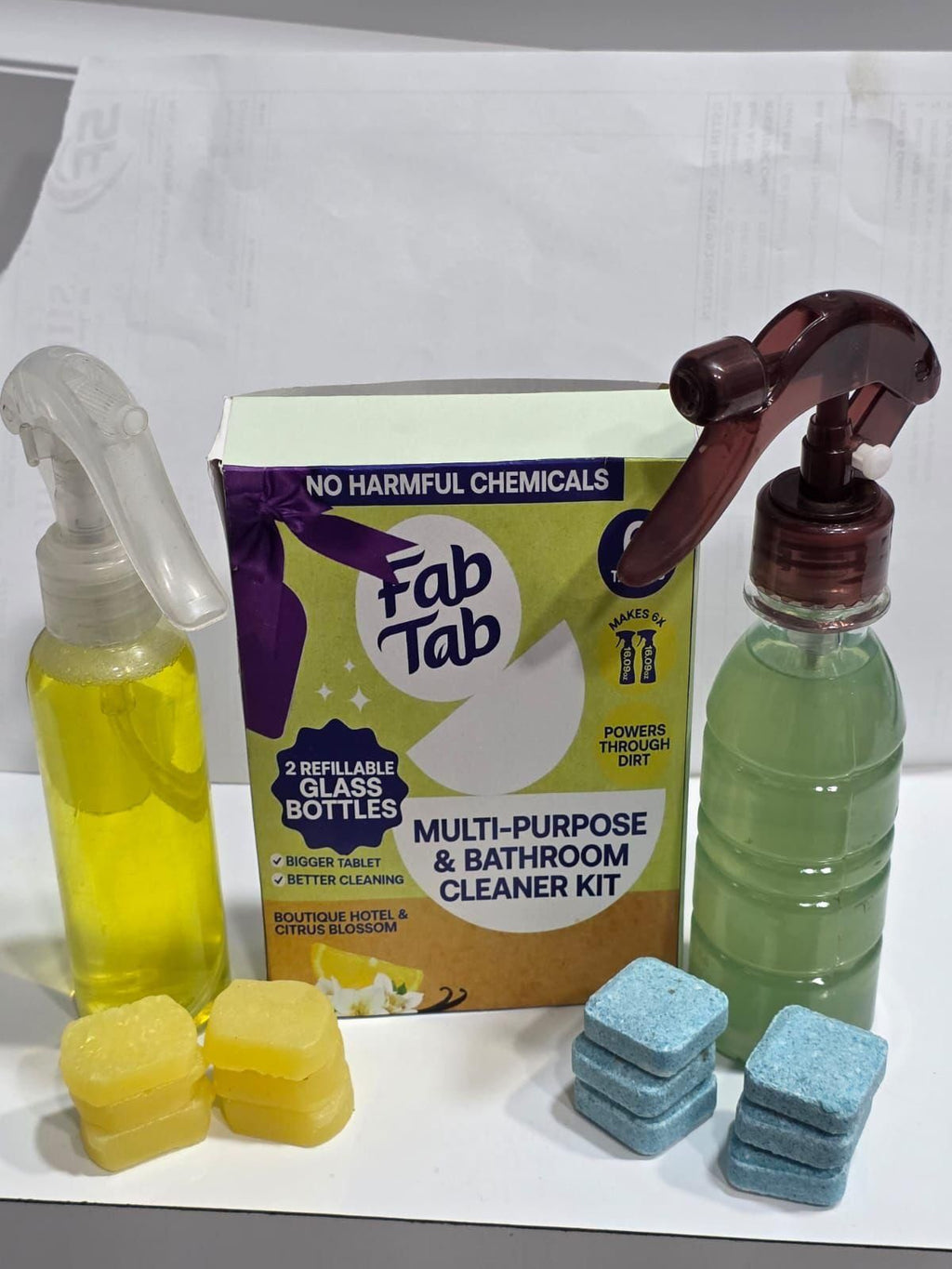 Multi Purpose Tablet & Bathroom Cleaner Combo