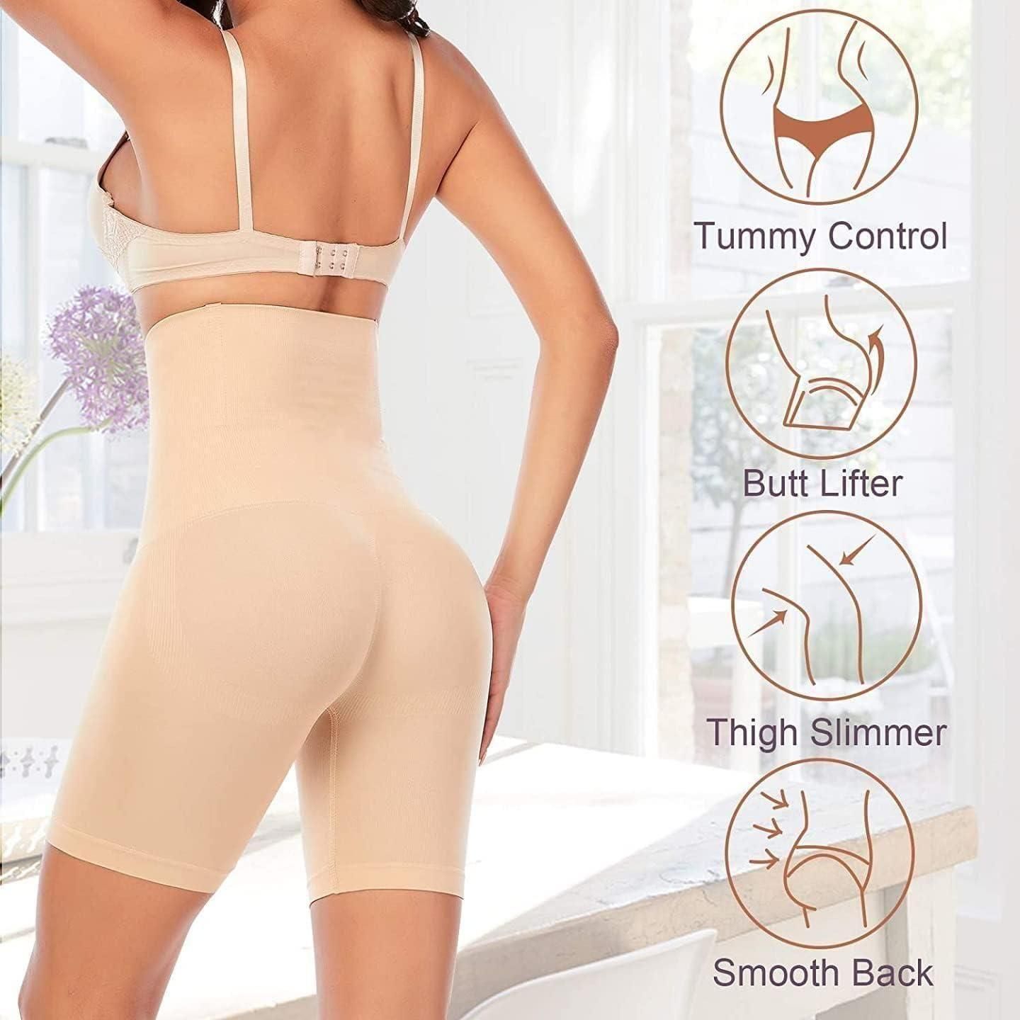 4-in-1 Shaper - Quick Slim Shape Wear Tummy, Back, Thighs, Hips - Effective Seamless Tummy Tucker