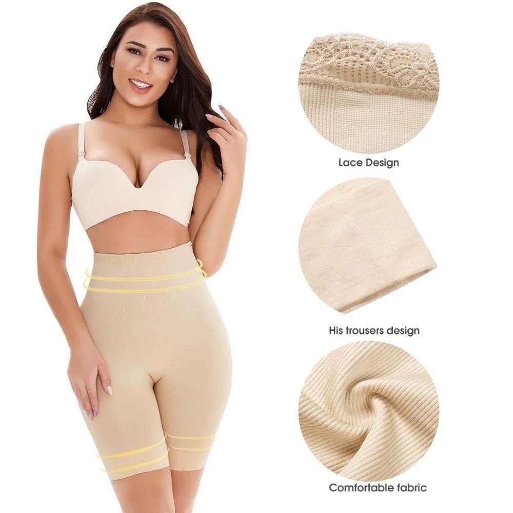 4-in-1 Shaper - Quick Slim Shape Wear Tummy, Back, Thighs, Hips - Effective Seamless Tummy Tucker